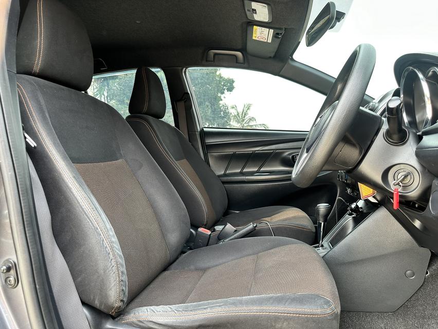 รหัสรถ PAT2024 📌 Toyota Yaris 1.2J AT ปี2016 สีเทา รูปที่ 10