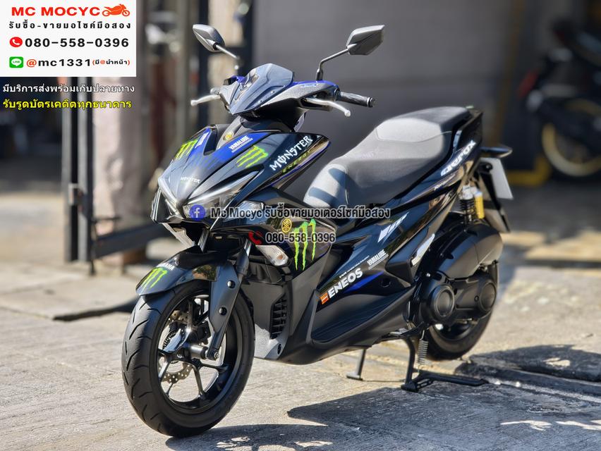 Aerox Monster 2019 วิ่ง3000โลแท้ รถบ้านแท้มือเดียว เครื่องท่อเดิมๆ กุญแจบุคเซอวิสครบ No1289 2