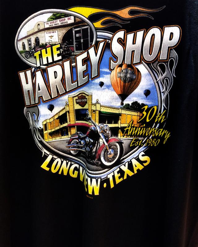 เสื้อยืด ฮาร์เลย์ เดวิดสัน Harley Davidson ตอกปี2010 size L สภาพ8/10 รูปที่ 11