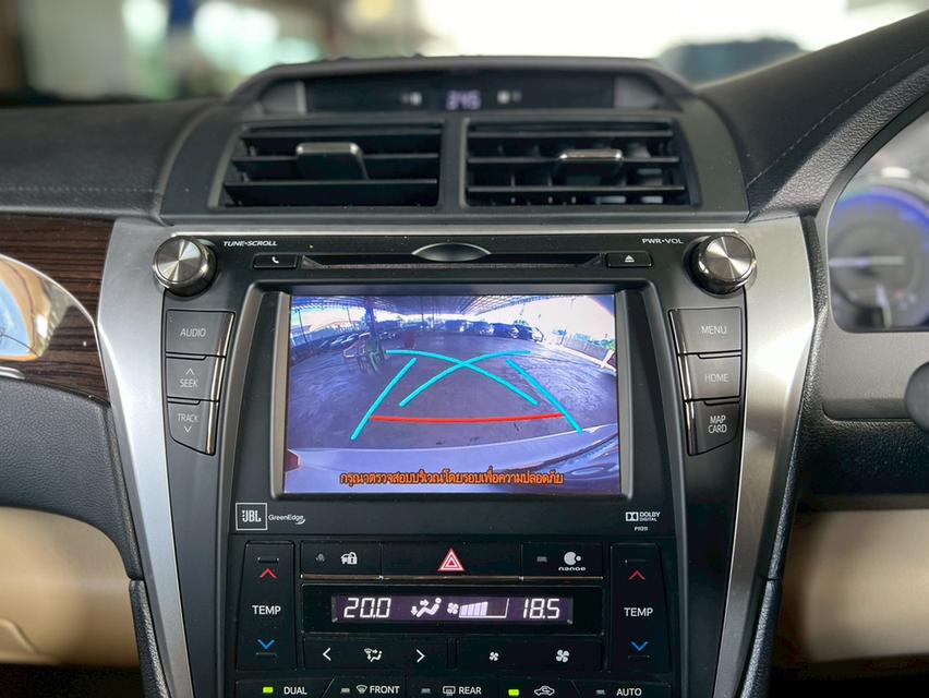 TOYOTA CAMRY 2.5 HV NAVI ปี 2017 โฉม ปี12-18 สีขาว 14