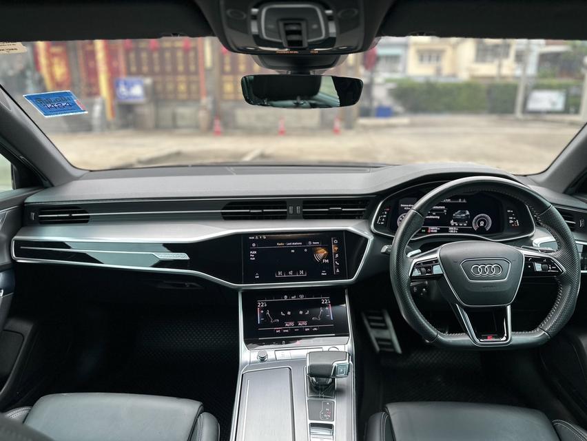 Audi A6 Avant 45 TFSI S-line Black Edition 2020 สีเทา