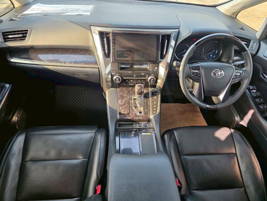 Toyota ALPHARD SRC E-Four สีดำ ปี 2019 ไมล์ 90,000 กม. รูปที่ 10