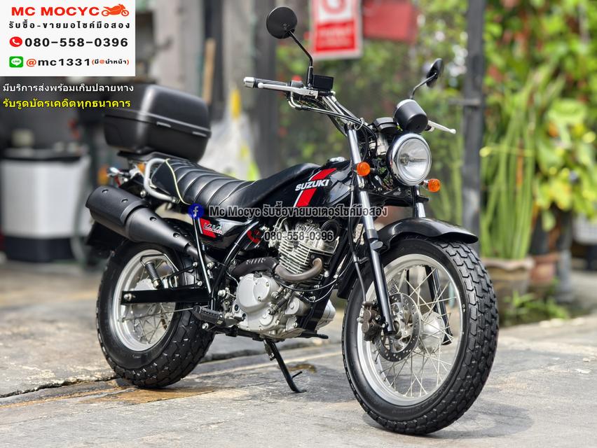 Suzuki VanVan 200 2020 เลขไมล์2000โล รถบ้านแท้มือเดียว สภาพใหม่ป้ายแดง มีเล่มทะเบียนครบ No1255