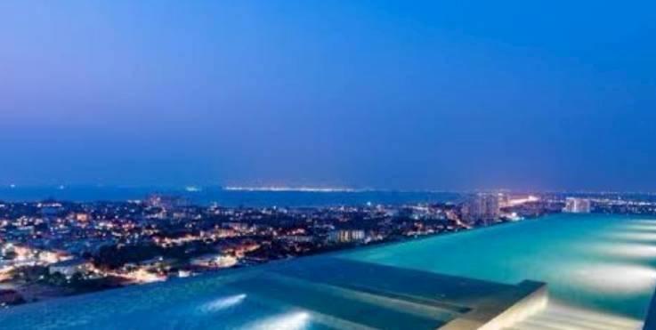 ขาย / ให้เช่า POSH PATTAYA CONDOMINIUM (พอช พัทยา) ห้องมุม ชั้นสูง วิวทะเลและวิวเมือง 15