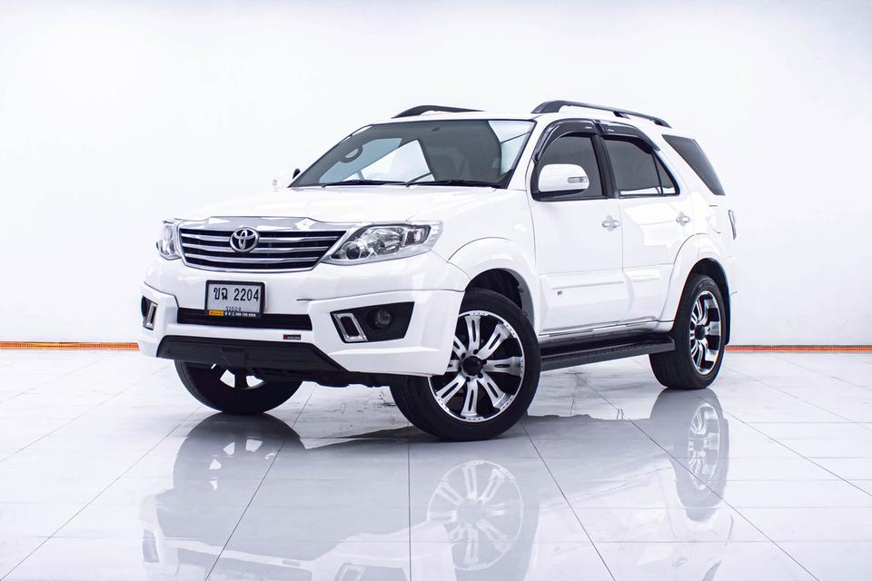 รหัสรถ 1D712 FORTUNER 2.7 V CNG 2011