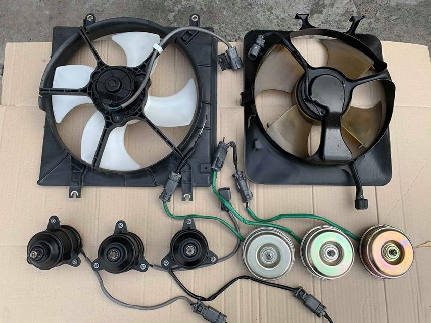 ขายมอเตอร์พัดลมหม้อน้ำ มอเตอร์พัดลมแผงแอร์ CRV G1 3