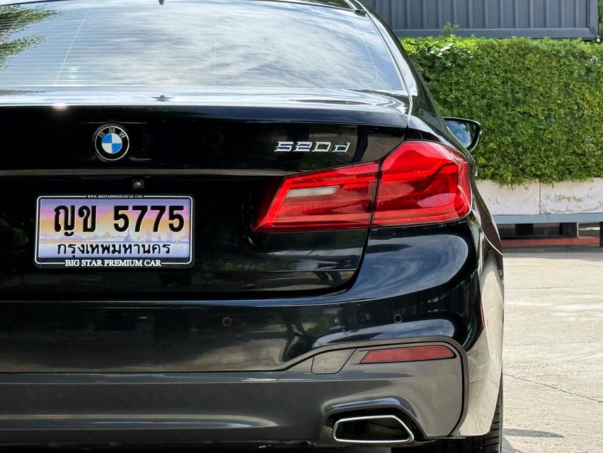2020 BMW 520D MSPORT G30 รถมือเดียวออกป้ายแดง รถวิ่งน้อย เข้าศูนย์ทุกระยะ ไม่เคยมีอุบัติเหตุครับ 9