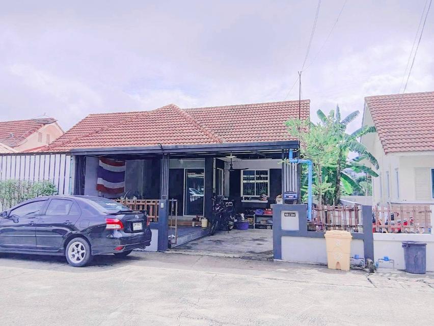 ขายบ้านแฝดชั้นเดียว หมู่บ้านนันทวัน10 เลียบวารี30 หนองจอก เนืัอที่ 29.9 ตารางวา หมู่บ้านนันทวัน10 หนองจอก กรุงเทพมหานคร 1