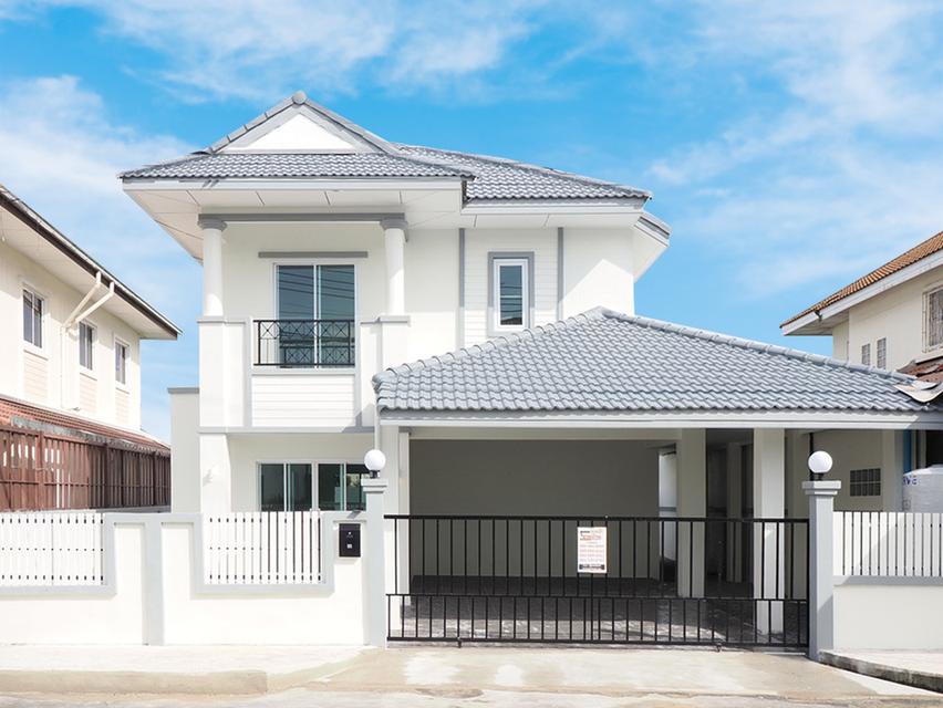 ขายบ้านเดี่ยว 2 ชั้น ม.ซื่อตรง บางใหญ่ 53.6 ตร.ว. 4นอน 4น้ำ [บางใหญ่–บางบัวทอง] ขาย 3.38ล้าน 1