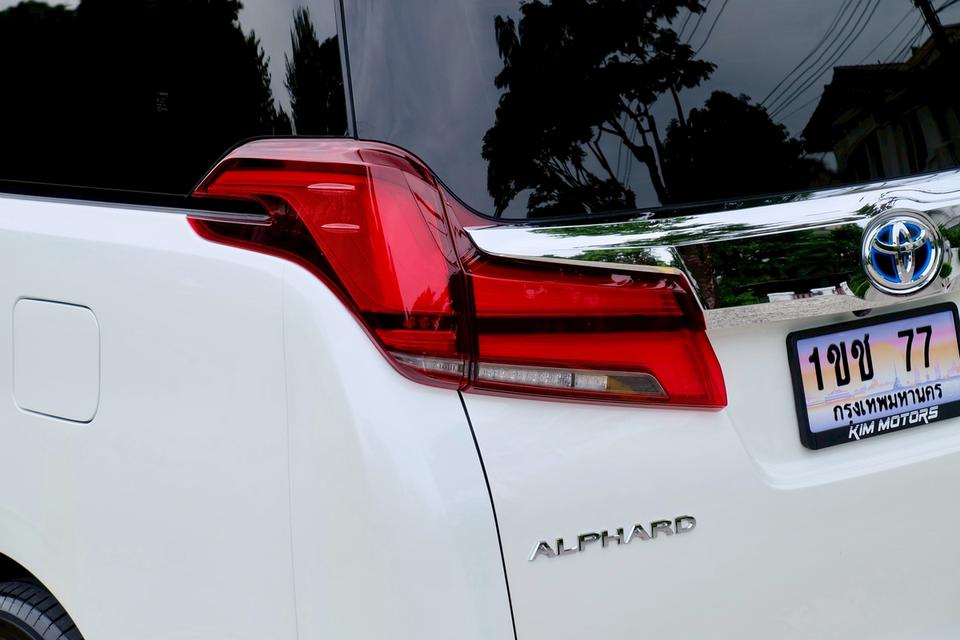 Toyota Alphard 2.5 SR-C Package ปี 2022 สีขาว ไมล์น้อย รถสวยพร้อมใช้สุด รูปที่ 6