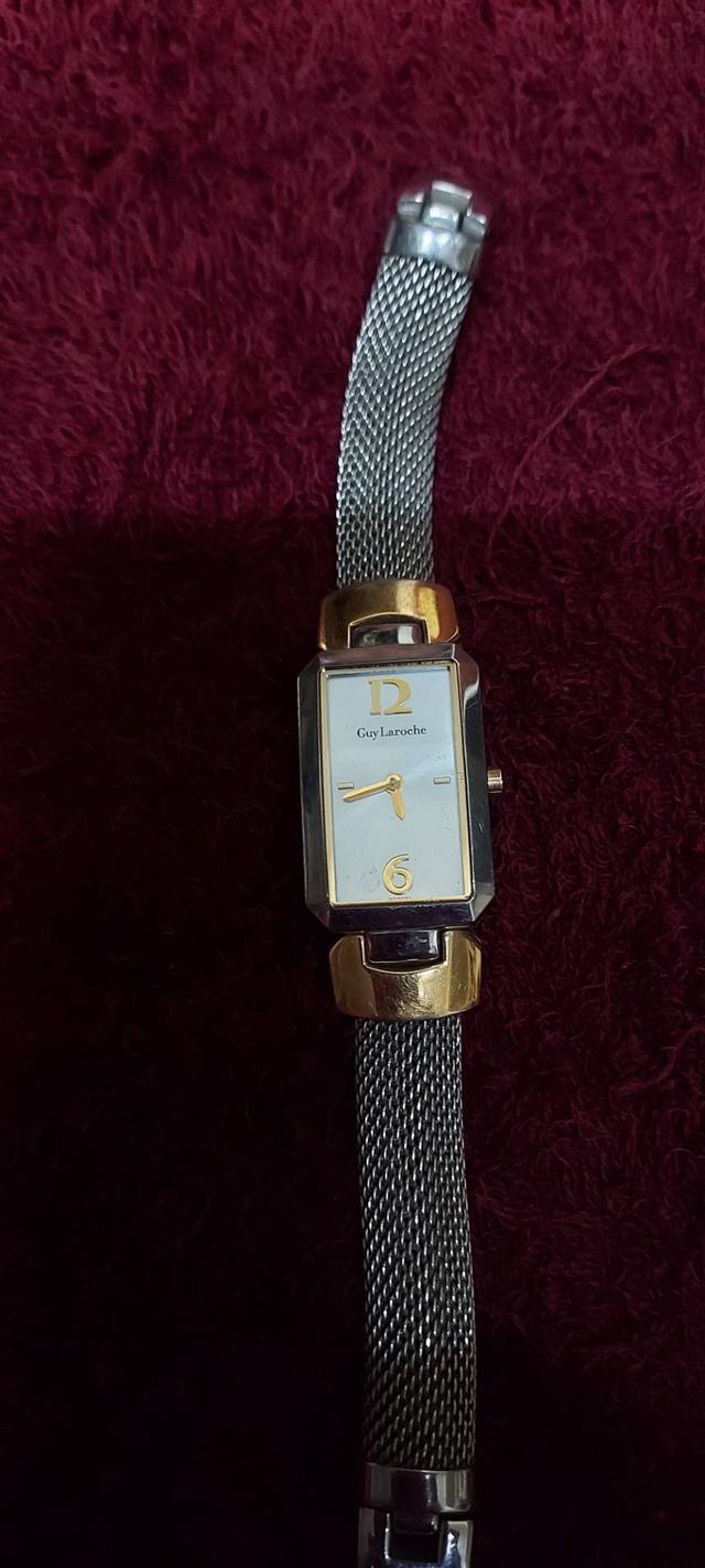 นาฬิกาข้อมือ สตรี Guy Larache ทูโทน สีเงิน/ทอง สวยหรูใส่ได้ทุกโอกาส 3