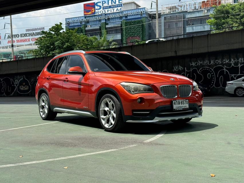 ขายรถ BMW X1 sDrive 1.8i xLine ปี 2015 สีส้ม เกียร์ออโต้