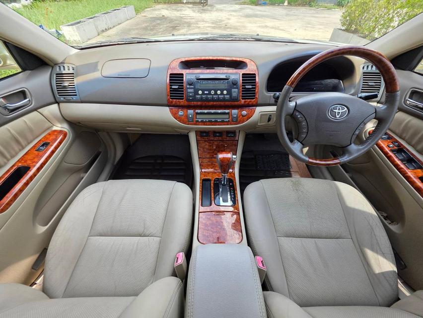 Toyota Camry 2.4 Q สีทอง ปี 2005 ไมล์ 170,000กม. 13