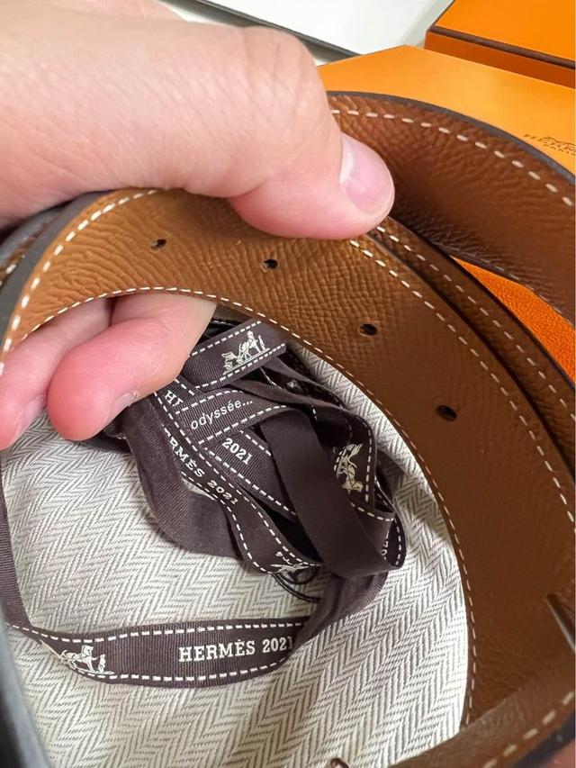 เข็มขัด Hermès Reversible Belt 4