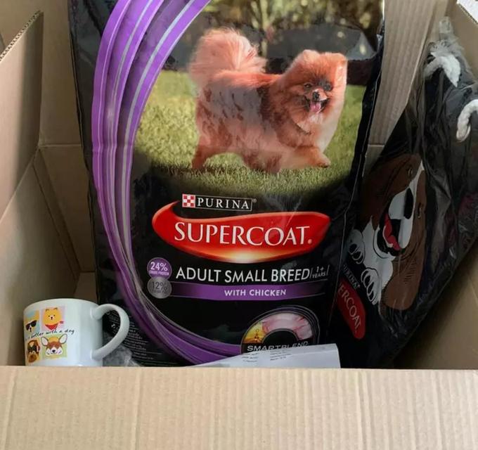 Supercoat อาหารสุนัข8-10kg.