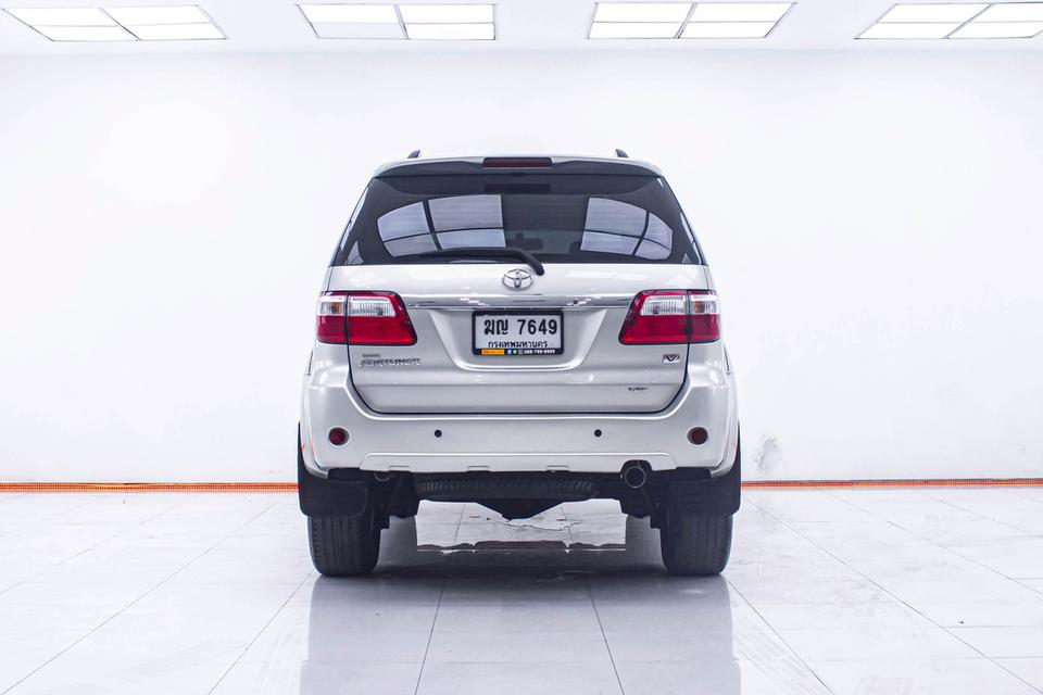 รหัสรถ 1D592 FORTUNER 3.0 V 2WD. 2009