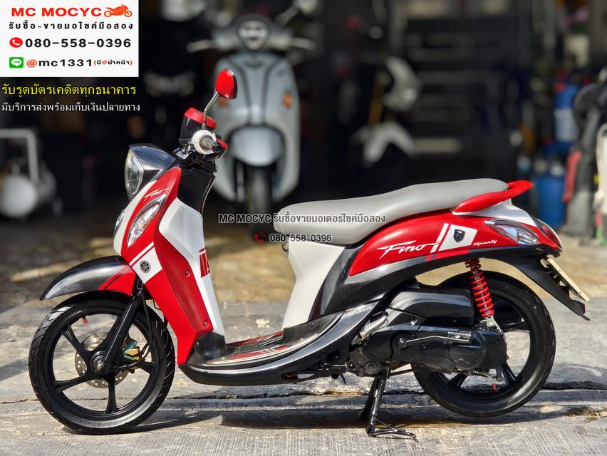 Fino 115i หัวฉีด ล้อแมก เครื่องเดิมเสียงเงียบ ใช้งานได้ปกติ มีเล่มเขียวชุดโอนให้ครบ NO1219    5