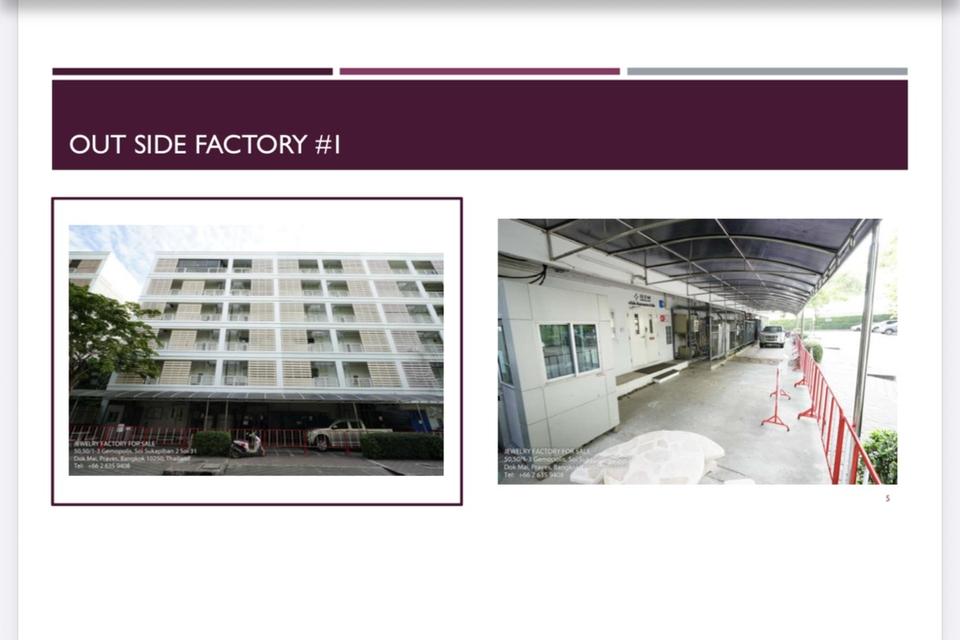 gemopolis factory for sale🏭 ขายโรงงานพร้อมอุปกรณ์เครื่องจักร ทำเลดี ย่านเจโม เหมาะสำหรับธุรกิจจิวเวลรี่สามารถดำเนินกิจการต่อได้ทันที 7
