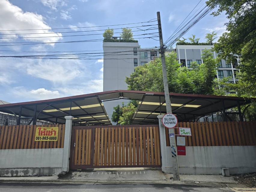 #ให้เช่าที่ดินเปล่า 98 ตร.วา ลาดพร้าว15 ถมแล้ว มีรั้วกั้นปลอดภัย  2