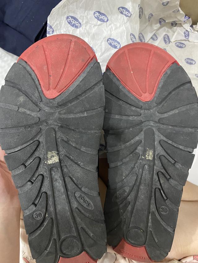 รองเท้า Scholl รุ่น Cyclone สีดำแดง รูปที่ 2