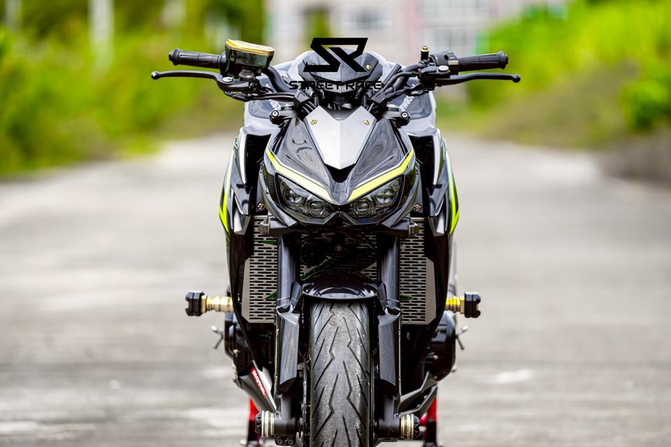 🏍️Kawasaki z1000r edition ปี 2019 🔥  สีดำ หล่อเข้ม สภาพดี ของแต่ง เน้นๆ+ท่อคู่ akrapovic แท้  รูปที่ 12