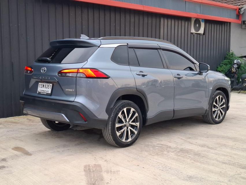 (แจ้งรหัสรถ KN6351) TOYOTA COROLLA CROSS, 1.8 HYBRID PREMIUM SAFETY ปี2021 (ตัวท็อป ซันรูฟ) รูปย่อยที่ 4