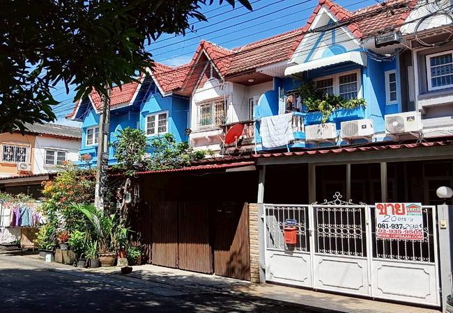 ขายทาวน์เฮ้าส์ หมู่บ้านศิรินเทพ 9 ซอยราษฎร์พัฒนา 14 เขตสะพานสูง กรุงเทพมหานคร 1