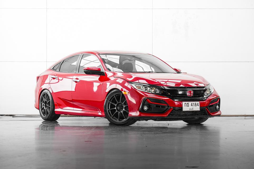2018 HONDA CIVIC FC 1.8 EL i-VTEC สีแดง เลขไมล์ 137722 กม.