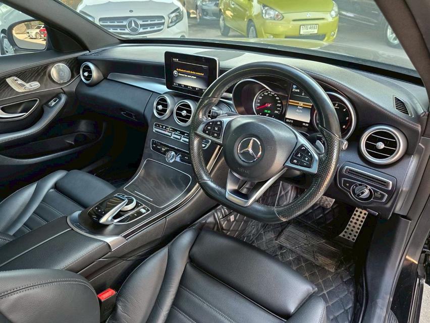 รหัสรถ WMT13 📌 BENZ C300 Bluetec Hybrid AMG ปี 2015 11