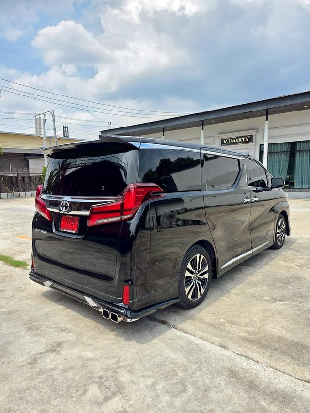 Toyota ALPHARD 2.5SC PACKAGE สีดำ ปี 2023 ไมล์ 28,000 กม. รูปที่ 5