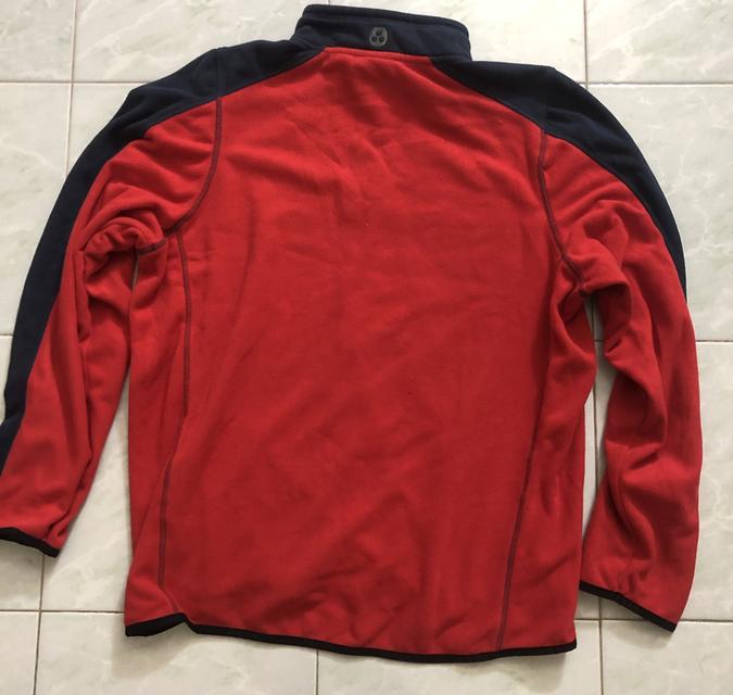 เสื้อแจ็คเก็ต สีแดง แบบสวม 2