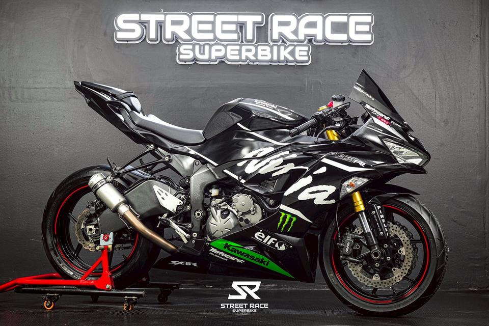KAWASAKI ZX6R 2019 สีดำหล่อๆ ท่อ SC