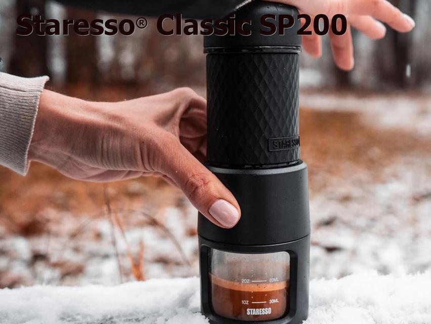 เครื่องชงกาแฟเอสเพรสโซ แบบพกพา STARESSO® Classic SP200(SP200BL159) ราคาขาย 970 บาท รวมค่าส่ง แบบ EMS ทั่วไทย 2