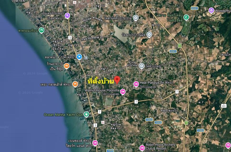 ขายบ้านพูลวิลล่าหรู บ้านใหม่มือ1 ทำเลดีพร้อมสระว่ายน้ำ ใกล้สถานที่ท่องเที่ยว พร้อมเฟอร์นิเจอร์ พร้อมอยู่ บางละมุง ชลบุรี 11