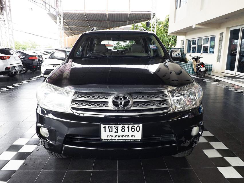 TOYOTA FORTUNER 2.7V AUTO ปี  2010 ติดแก๊สLPG รหัส KCY8160 2