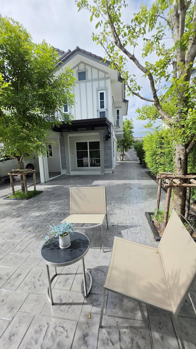 ให้เช่าบ้านเดี่ยว2ชั้น  Villaggio 3 ศรีนครินทร์-บางนา  ไม่เคยเข้าอยู่ บ้านพึ่งตกแต่งเสร็จ 2