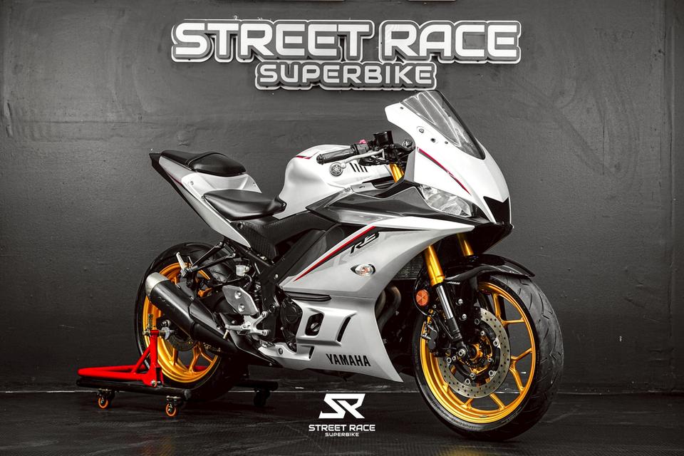 🔥 Yamaha r3 2021 สีเทาด้าน  รถสภาพสวย มือเดียว