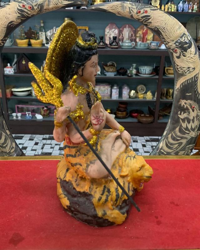พระศิวะสี่กร เนื้อเรซิน 3