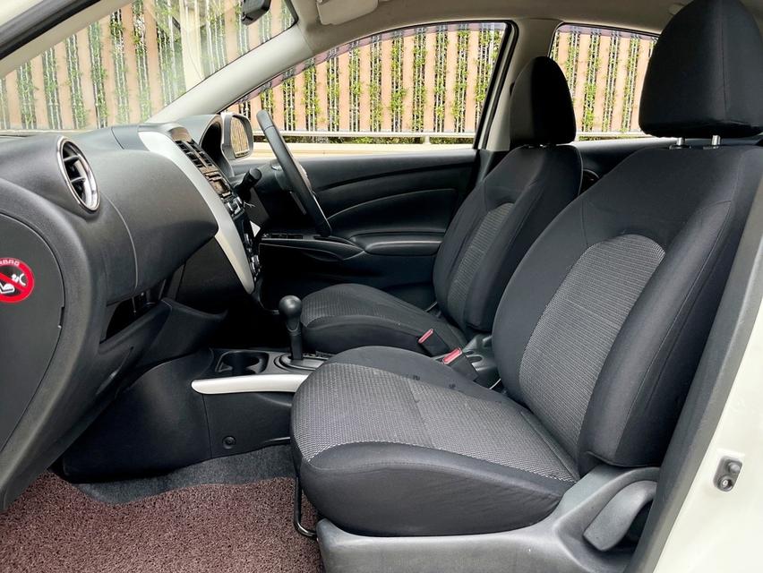 รหัสรถ DWC9702 NISSAN ALMERA 1.2 E SPORTECH ปลายปี 2015 AUTO สภาพนางฟ้า 8