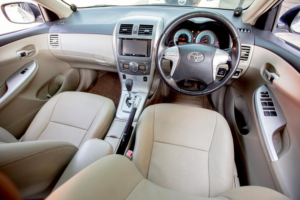 Toyota Altis 1.8G ปี 2012 เกียร์ออโต้ รุ่นท๊อป สีเทา สวยสภาพดี รูปที่ 15