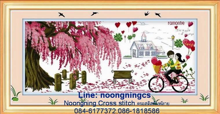 ร้าน Noongning Cross stitch ครอสติสพิมพ์ลาย จำหน่ายอุปกรณ์ครอสติส ภาพติดเพชร302 6