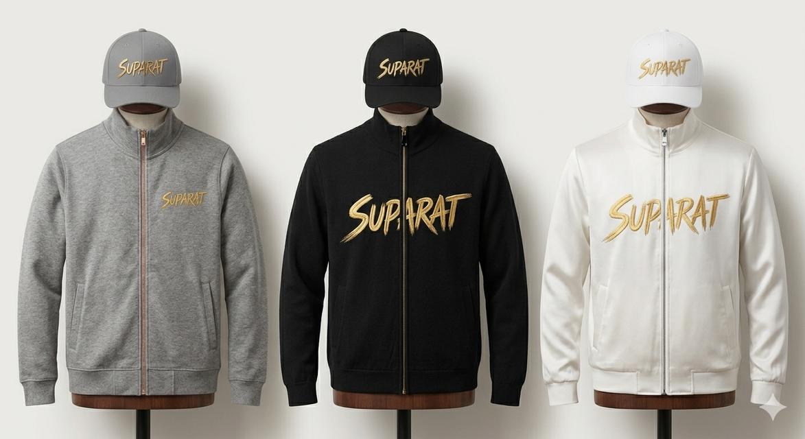 เสื้อแบรนด์ SUPARAT /SET หมวก รวม เสื้อ