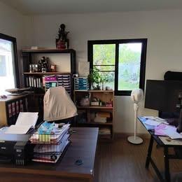 ขายบ้านสร้างใหม่- รามอินทรา19 หนึ่งชั้น 3น3น /โซนออฟฟิศ 117ตรว จอดรถได้6 คัน ขาย 6.99 ลบ รามอินทรา19/21/23 สามารถเข้าออกได้หลายซอย 8