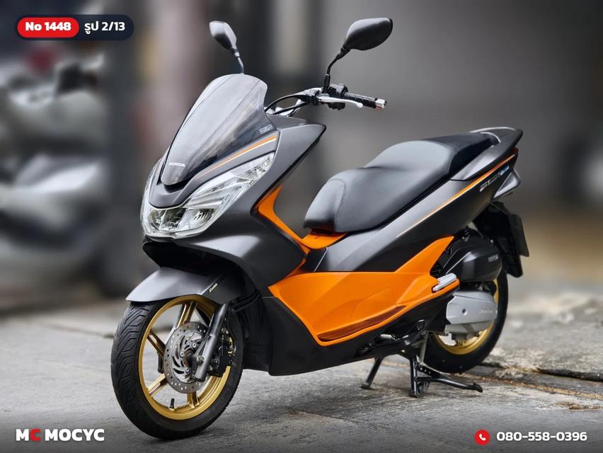 Honda PCX 150i 2017 ดำส้มเตาแกส รถบ้านแท้มือเดียวไม่ใช่รถประมูล เอกสารครบ No.1448 รูปย่อยที่ 3