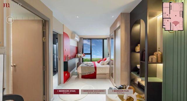 CM04457 ขายดาวน์ มิวส์ คอนโด สะพานใหม่ MUSE Condo Saphanmai คอนโดมิเนียม ใกล้ BTS สะพานใหม่ ถนนพหลโยธิน 2