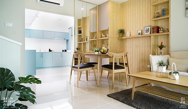 ขาย ทาวน์โฮม 3 ชั้น นลิน อเวนิว พลัส ทำเลมีนบุรี เฟอร์นิเจอร์บิวท์อินครบ พร้อมเข้าอยู่ ติดรถไฟฟ้า ราคาไม่แพง เจ้าของขายเอง  3