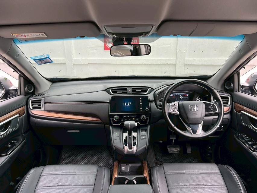 ปี 2017 HONDA CRV, 2.4 EL 4WD โฉม ปี17-23สีดำ เกียร์ออโต้ เครื่องเบนซิน มือเดียวป้ายแดง 6
