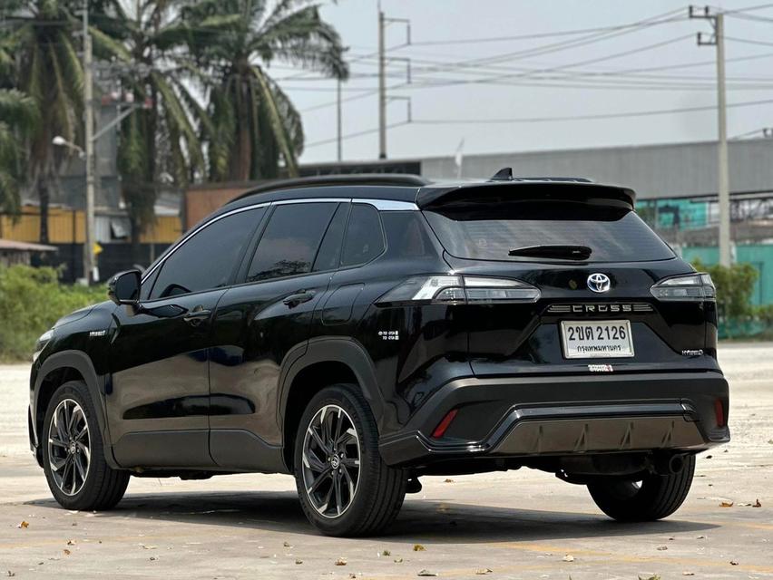 รหัสรถ QT2126 🚘 Toyota Corolla Cross 1.8HV PREMIUM SAFETY สีดำปี 2021