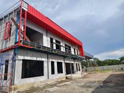 ขายและให้เช่าโรงงานสร้างใหม่ใกล้นิคมเกตเวย์ฉะเชิงเทรา ผังม่วงลาย บนเนื้อที่ดิน 4 ไร่ (สามารถขยายพื้นที่เพิ่มได้) 2