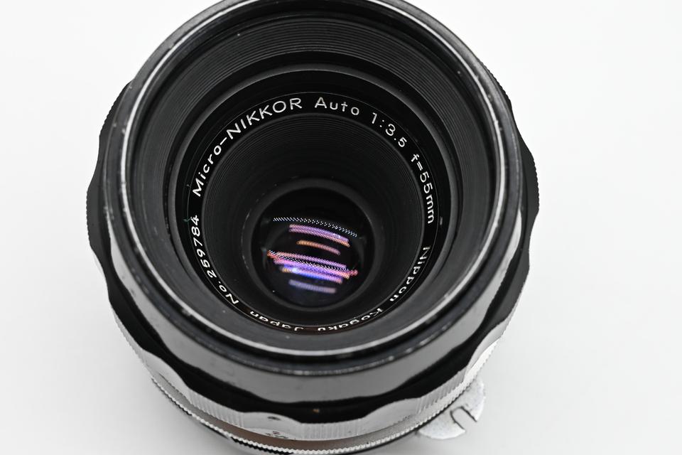 เลนส์มือหมุน  Nikon Micro Nikkor Auto 55mm F3.5 6